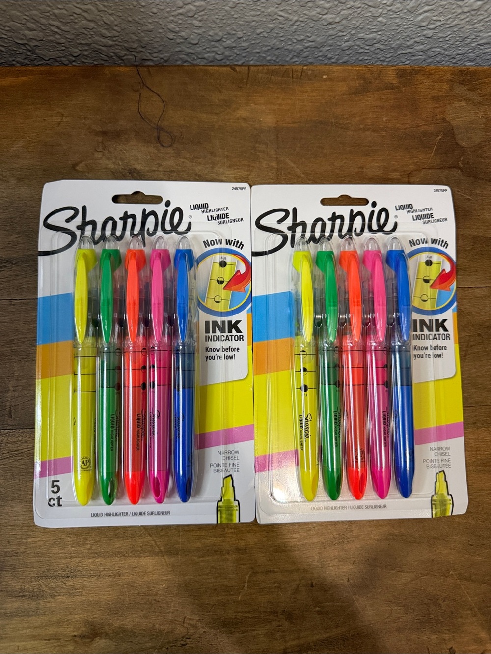 Sharpie Liquid Highlighter Assorted Neon Color Set - 5 Pack